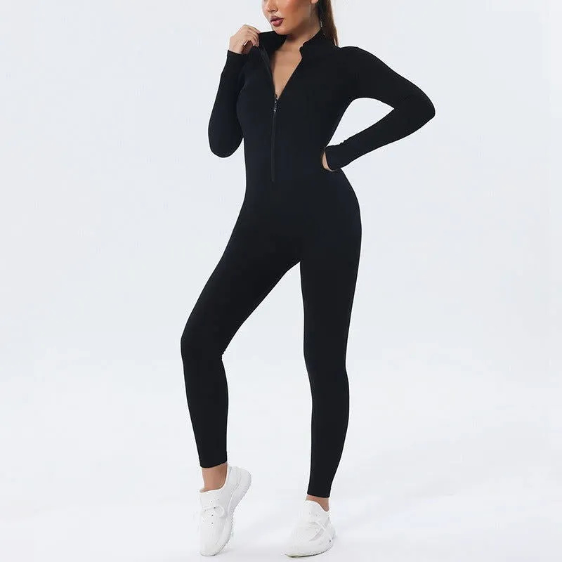 Speedy Dry Breathable Stretchy Snug-fit Yoga Jumpsuits