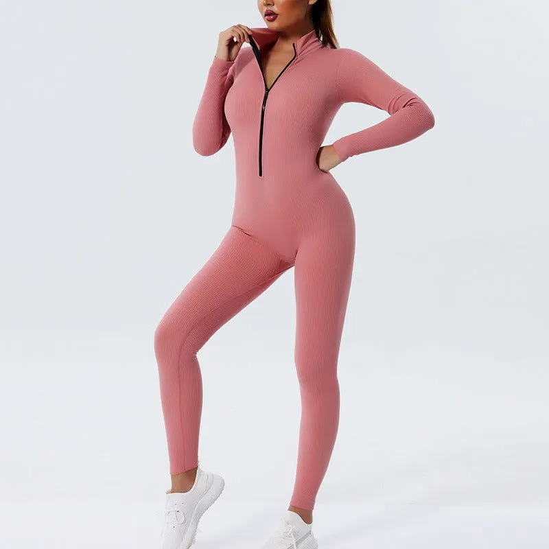 Speedy Dry Breathable Stretchy Snug-fit Yoga Jumpsuits