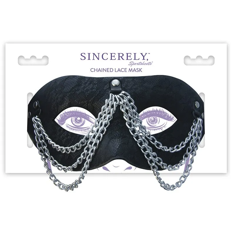 SportSheets Chained Lace Mask