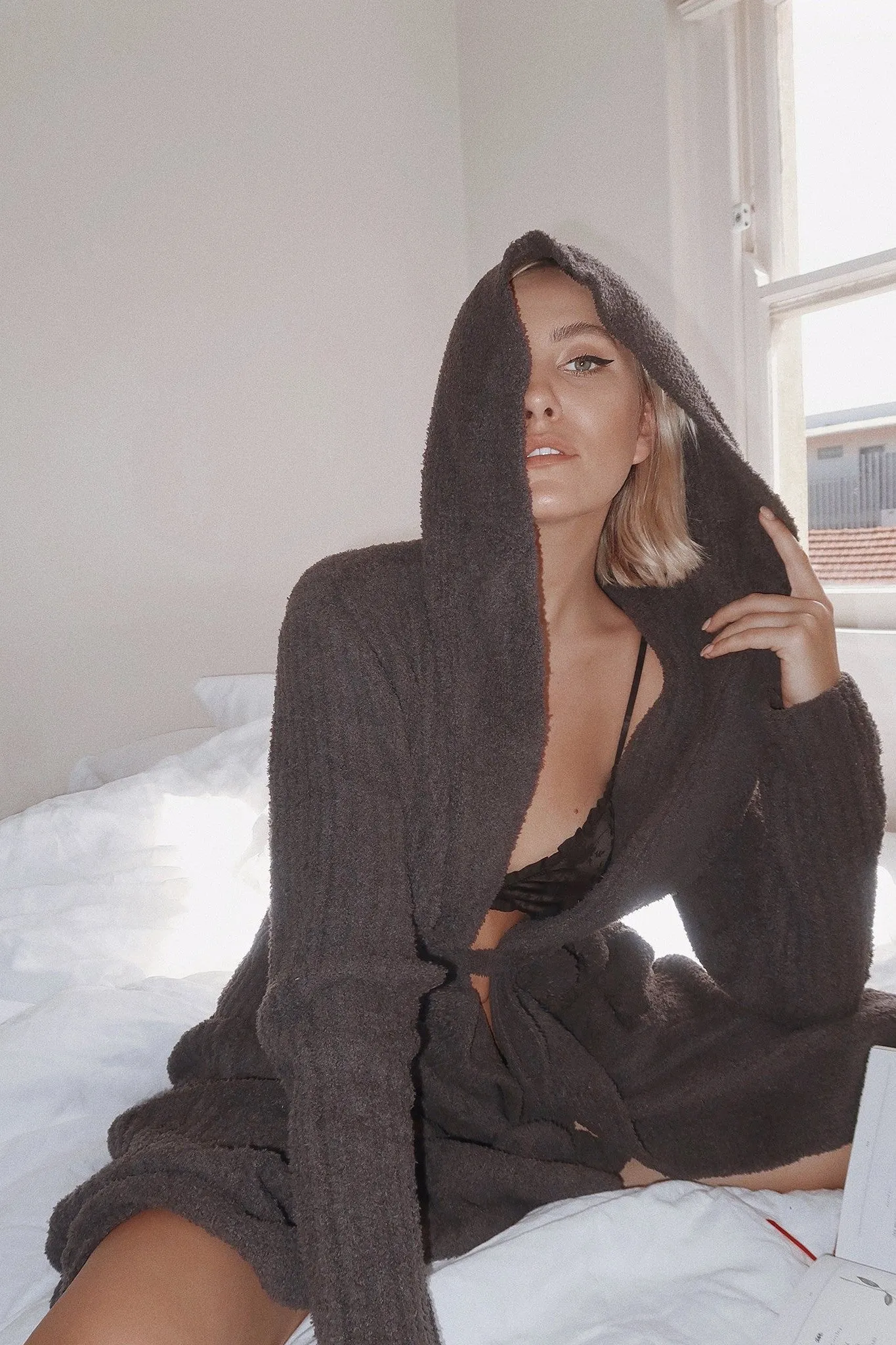 Ultimate Luxe Robe Unisex - Charcoal