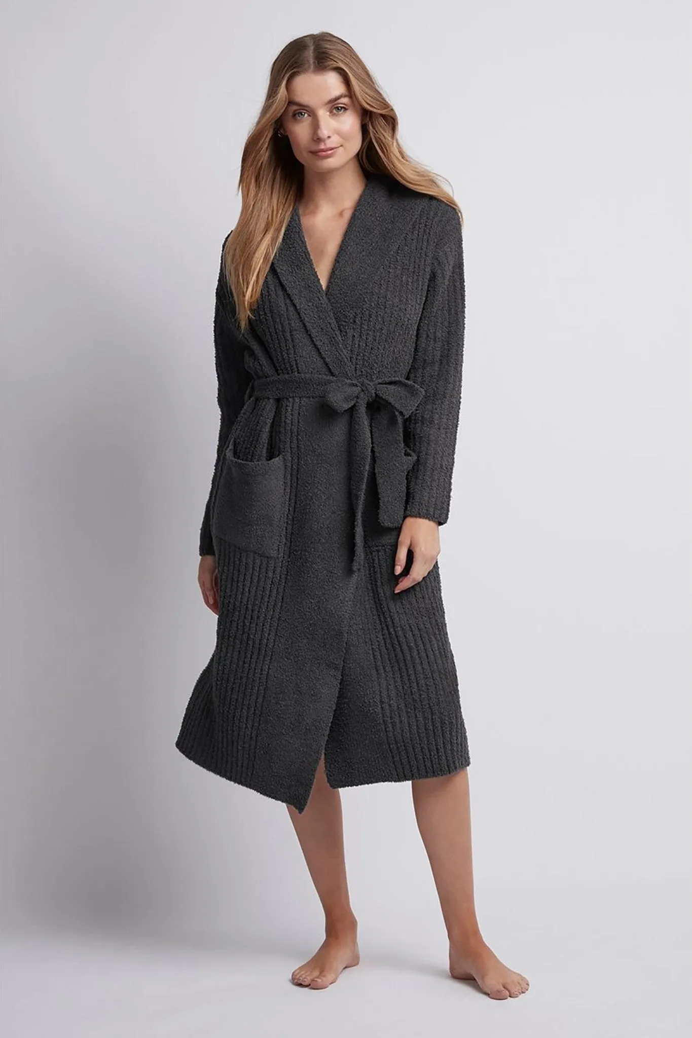 Ultimate Luxe Robe Unisex - Charcoal