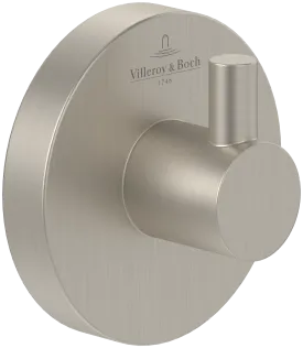 Villeroy & Boch Elements Tender Single Robe Hook Brushed Nickel