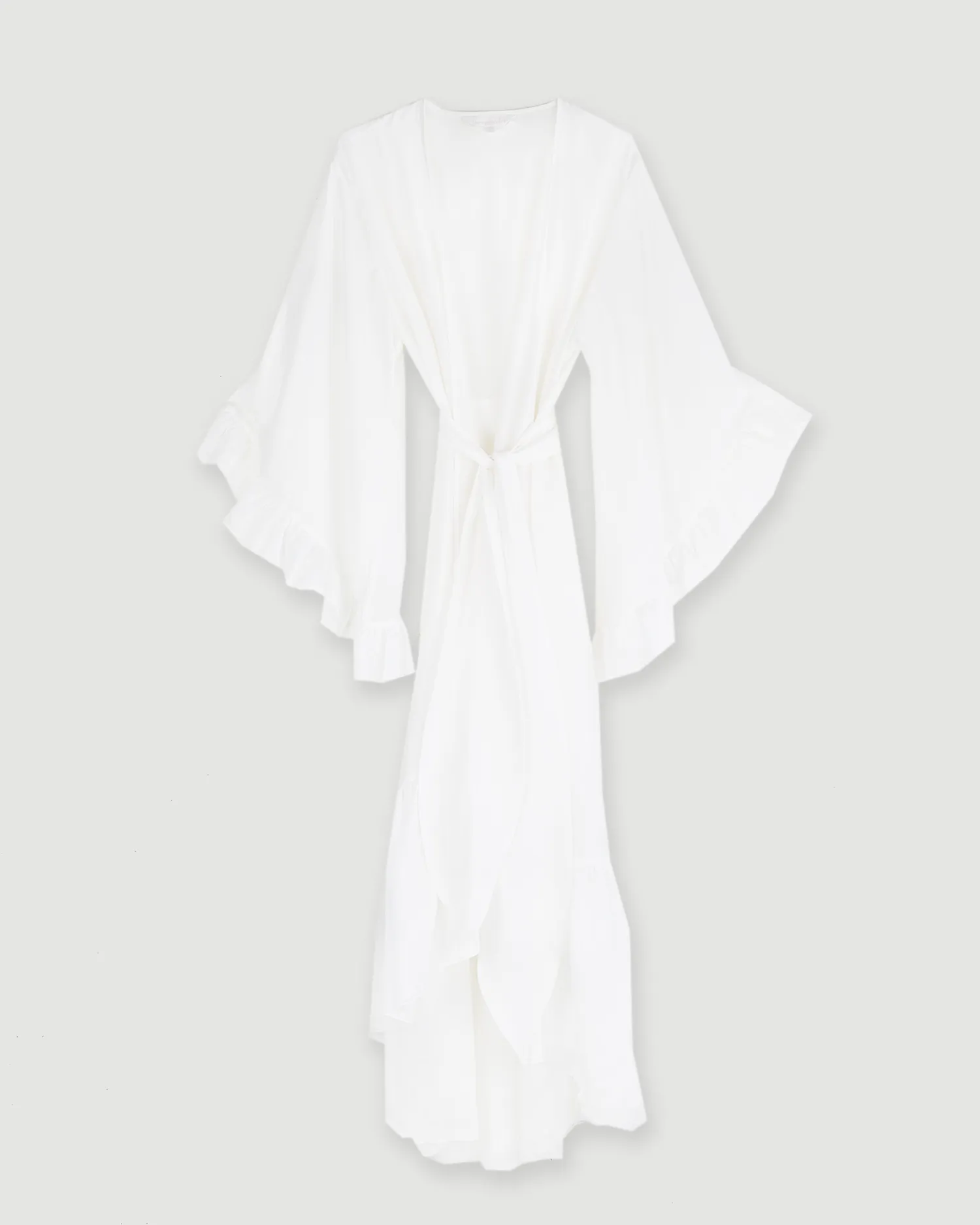 White Gaylene Bridal Robe